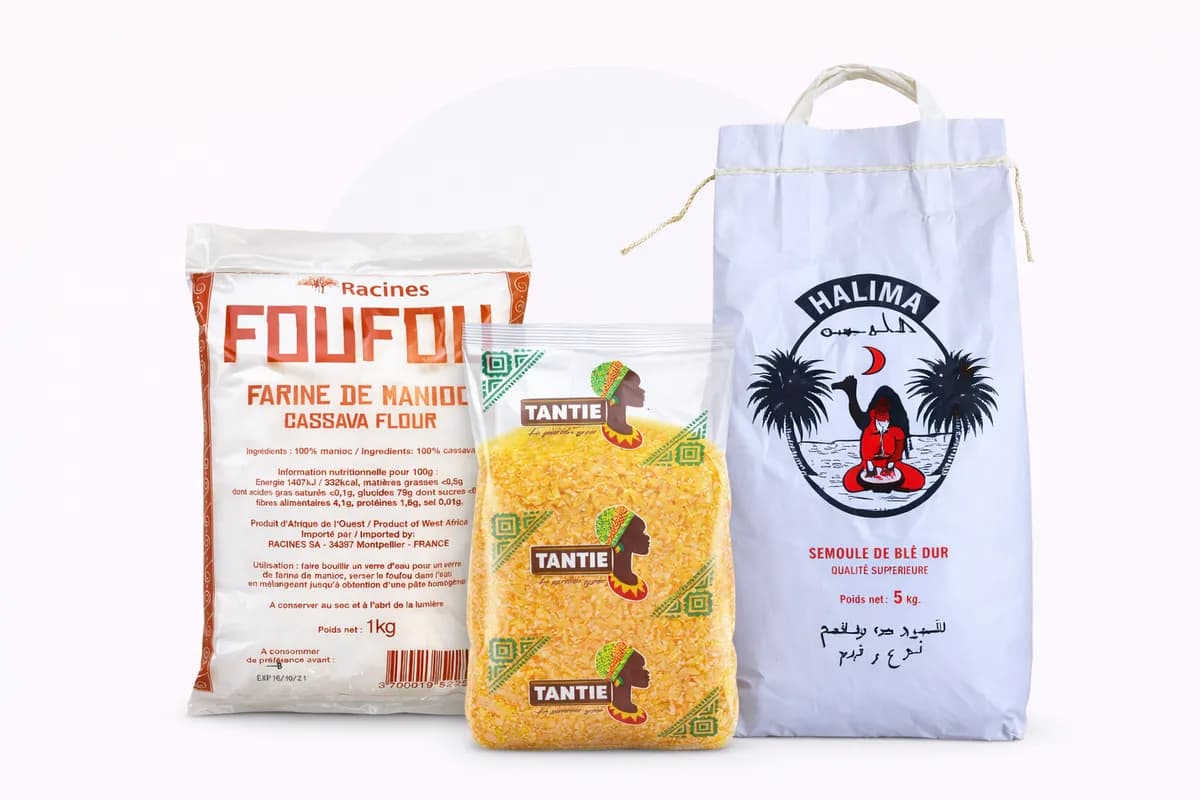 FARINES, CÉRÉALES & SEMOULES